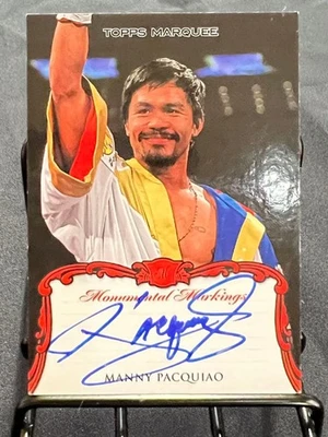 Manny Pacquiao Autograph 2011 Topps 96307 - Image 1 of 2