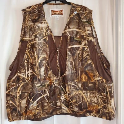 Gamehide Hunting Vented Vest Adult Sz 3xl Advantage Max 4 HD Camo Multi-Pockets - Image 1 of 4