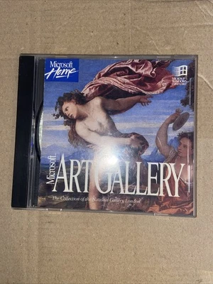 Microsoft Art Gallery The Collection of National Gallery London Software PC 1993 - Image 1 of 4