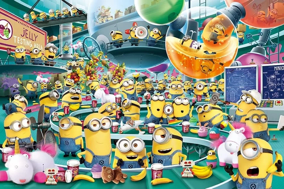 Beverly 1000 piece Jigsaw Puzzle Minions Jelly Factory 50x75cm ‎10-1409