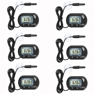 Aquarium Thermometer, Fish Tank Thermometer, Digital Temperature Test, with L... - Picture 1 of 7