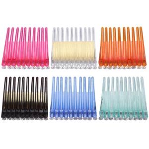 10pcs Sectioning Duck Stainless Steel Clips Hairpins Clamps Hair Styling Tools - Imagen 1 de 18