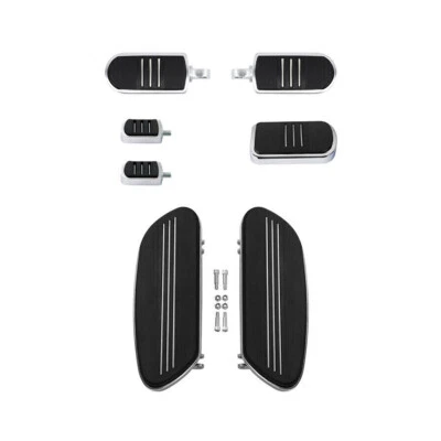 Clavijas de cambio de freno estriberas de conductor aptas para Harley Road Glide 1986-2024 Foto 1 de 4