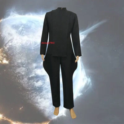 Movie Star Wars Imperial Officer Uniform Halloween Cosplay Costume Black Outfit - Image 1 of 4