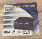 Belkin OmniCube 2 Port KVM Switch Home/Office Series P53103/FD092 for VGA & PS2