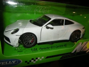 1:24 Welly Porsche 911 4S Typ 991 blanco/blanco en embalaje original - Imagen 1 de 1