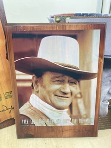 NEW! John Wayne Thick Wood Sign- Great Gift!! - Picture 1 of 6