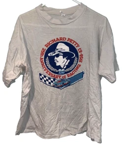Richard Petty 25th Anniversary Shirt Adtees Sz. XL The King 1983 Vintage - Picture 1 of 7