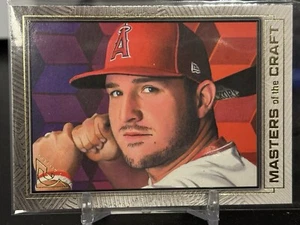 2021 Topps Gallery Masters of the Craft Mike Trout Los Angeles Angels #MTC-14 - Picture 1 of 2
