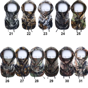 Winter Fleece Windproof Thermal Balaclava Ski Hunting Full Face Mask Hat - Picture 1 of 23