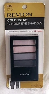 REVLON Colorstay 12 Hour Eye Shadow quad 310 02 COFFEE BEAN .16 oz 4.8g New Seal - Picture 1 of 3