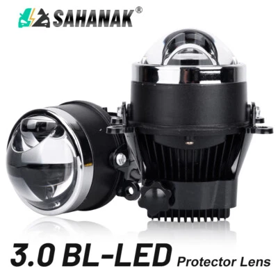 Fog Light Lens Bi LED Projector For  Ford Focus C-MAX 2003-ON Fog Light 3.0'' - Image 1 of 4