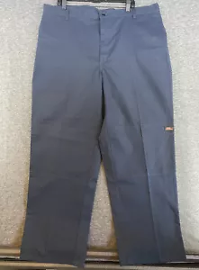 Dickies Pants Men's 42 x 32 Navy Blue Workwear Pant Pickets Logo - Picture 1 of 15