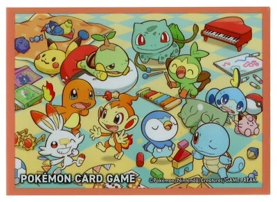 Starters Playroom Individual Pokemon Card Sleeve Pokemon Center Japan Original - Image 1 of 2