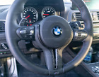 BMW M2 M3 M4 M5 M6 X5M X6M Carbon Fibre Steering Wheel Insert Trim by UKCarbon