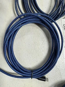 10 Total/ Samsung Galaxy S7 S6 Edge+PS4 Micro USB Cable Fast Charging Cord 9 - Picture 1 of 4