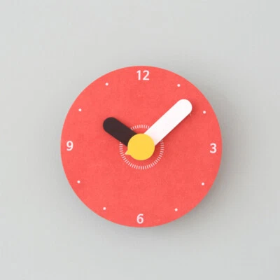 Modern Retro Wooden 'Mini' Wall Clock, Silent Quartz Mechanism - Image 1 of 4