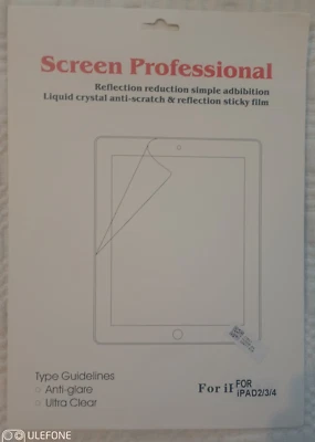 *WOW* Lot 2 Premium Professional Screen Protector For i Pad 2 3 4 Older Version - Image 1 of 4