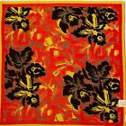 Vivienne Westwood Handkerchief/Scarf - 39.5cm - Lillies - Reversible Red