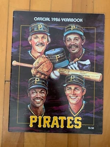 1986 Pittsburgh Pirates Yearbook - Rare & Vintage MLB Souvenir ! - Picture 1 of 2