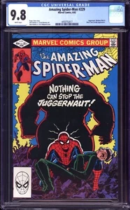 AMAZING SPIDER-MAN #229 CGC 9.8 WHITE PAGES! Spidey vs. Juggernaut! - Picture 1 of 2