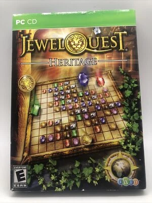Jewel Quest Heritage PC Game Windows XP / Vista  Gem Match New - Image 1 of 4
