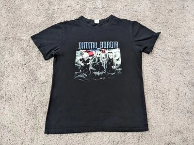 Vintage An Evening With Dimmu Borgir Band Tee T Shirt Small Metal 2011 Europe - Image 1 of 4