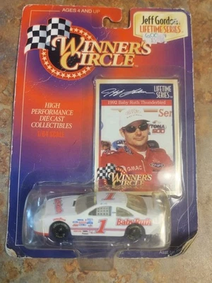 1997 Winners Circle Jeff Gordon NASCAR Lifetime Series 1:64 1992 Ford Baby Ruth - Image 1 of 2
