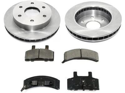 Kit de pastillas de freno y rotor delantero para GMC K1500 1988-1999 97267CKKG 1989 1990 1991 Foto 1 de 2