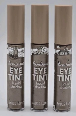 3 x Essence Luminous Eye Tint Liquid Shadow .2oz # 03 Shimmering Taupe Eyeshadow - Image 1 of 3