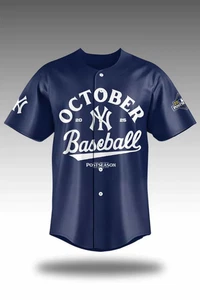 New York Yankees Postseason 2025 Clinched Jersey - Picture 1 of 6