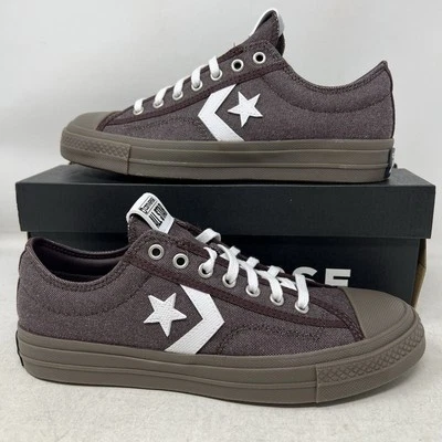 Converse Star Player 76 Low Canvas Rugged Brown White Mens Casual Sneakers Shoes - image 1 of 4