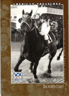 Topps American Pie Spirit of America #76 Seabiscuit 2002 Foto 1 de 2