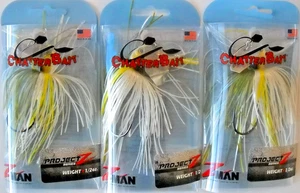 Lot of 3 ZMAN 1/2oz PROJECT Z SERIES Bladed Jigs in BLUEBACK HERRING color - Picture 1 of 2