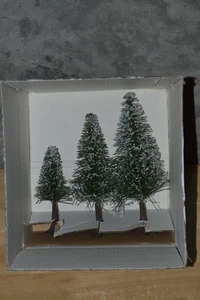 Dept 56 Snow-Covered Norway Pines New 2 Boxes Set of 6 Trees #5175-6 Accessory - Picture 1 of 3