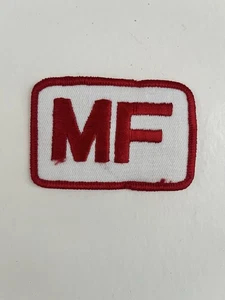 NOS Original Vintage Massey Ferguson 3" x 2" Patch Tractor Farm Heavy Equipment - Picture 1 of 2