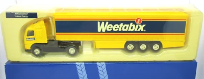 Corgi Classics CC59518 Volvo Articulated Weetabix Box Trailer Yellow 1/64 Scale - Image 1 of 4