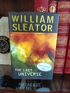 The Last Universe_William Sleator_HCDJ_1st Edition / First Prnt_SIGNED_LikeNew - Picture 1 of 11