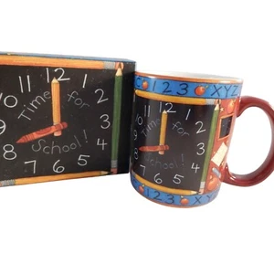 Lang Susan Winget Time For School Coffee Mug SW #48 5001001 Teacher Gift 2006 - Picture 1 of 10