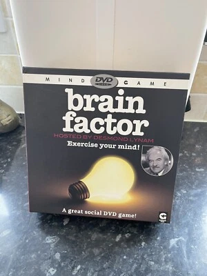 Brain Factor Mind Game Hosted By Des Lynam. DVD Family Game. Never Used. VGC! - Image 1 of 4