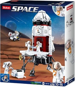 NEW Space Collection Rocket Base Building Kit 733pcs B0738 - Picture 1 of 3