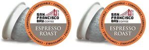 Coffee Onecup Espresso Roast 12 Ct Dark Roast Compostable Coffee Pods, K Cup ... - Picture 1 of 1
