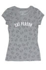T-Shirt Katze Person