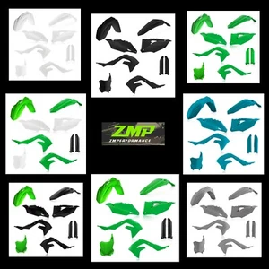 ACERBIS KAWASAKI KX250 KX250X 21-24 KX450F 19-23 KX450X FULL PLASTIC FENDER KIT - Picture 1 of 9