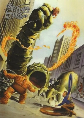 THE SILVER AGE PROMO CARD BY FLEER / SKYBOX 1998 - Image 1 of 2