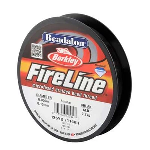 Fireline 6lb Smoke Beading Thread - 125 Yards - Picture 1 of 2