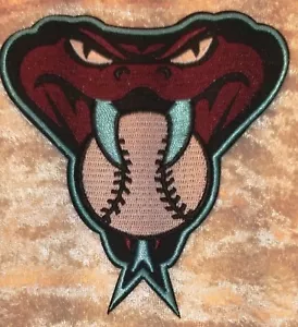 Arizona Diamondbacks 4" Snake Sleeve Iron /Sew On Patch~Free Tracking~ - Picture 1 of 1