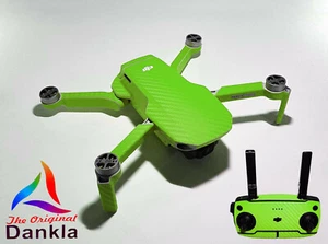 DJI MAVIC MINI - PIEL - VERDE CARBONO - lámina / calcomanía / envoltura / dron - Imagen 1 de 9