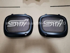 STI Front Mesh Fog Light Covers For: Subaru Impreza GDB GDA WRX STI 01-03 - Picture 1 of 7