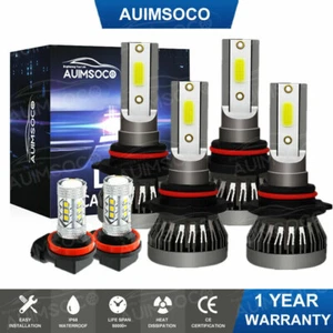 For Honda Odyssey 2005-2010 Combo 6x LED Hi/Lo Beam Lamp Fog Bulbs 6000K - Picture 1 of 12